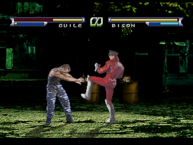 Street Fighter Real Battle on Film screenshot 3 for Playstation