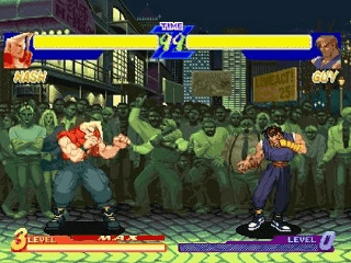 Street Fighter Zero screenshot 3 for Playstation
