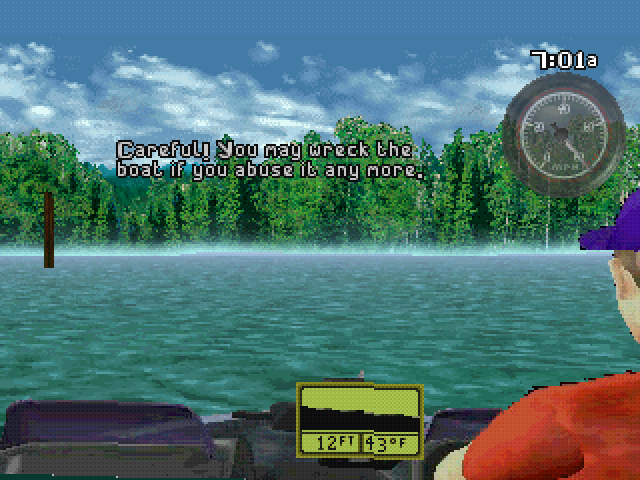 Super Black Bass X screenshot 3 for Playstation
