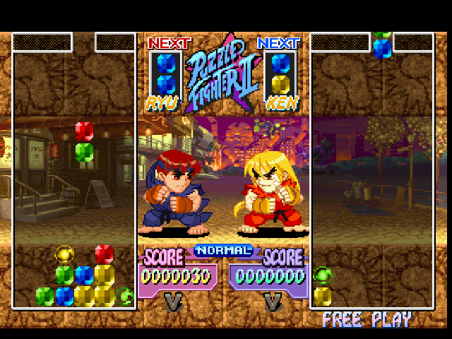 Super Puzzle Fighter II X screenshot 3 for Playstation