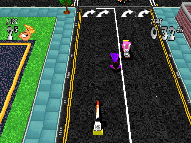 Supersonic Racers screenshot 3 for Playstation