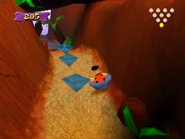 The Flintstones Bedrock Bowling screenshot 3 for Playstation