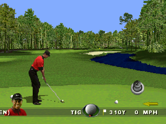 Tiger Woods 99 - PGA Tour Golf screenshot 3 for Playstation