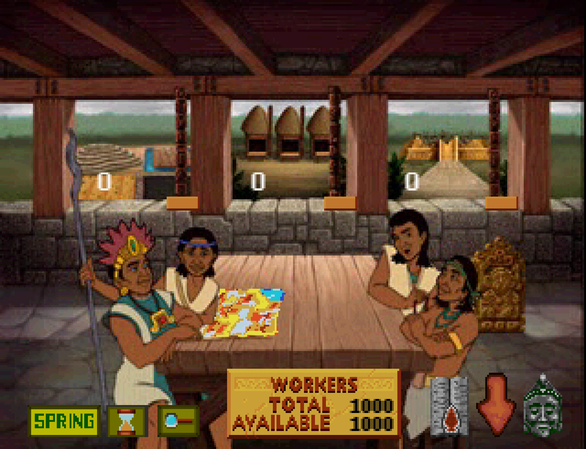 Timeless Math 3: Maya, King Jaguar's Village screenshot 2 for Playstation