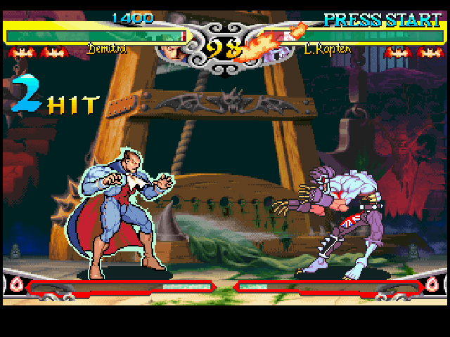 Vampire Savior EX Edition screenshot 3 for Playstation