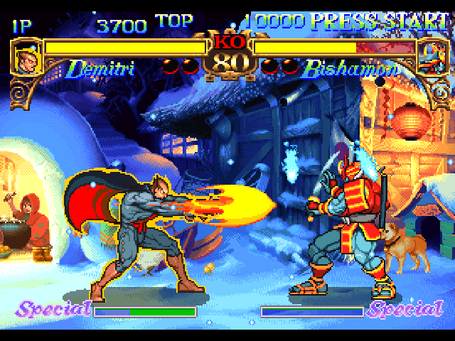 Vampire: The Night Warriors screenshot 3 for Playstation