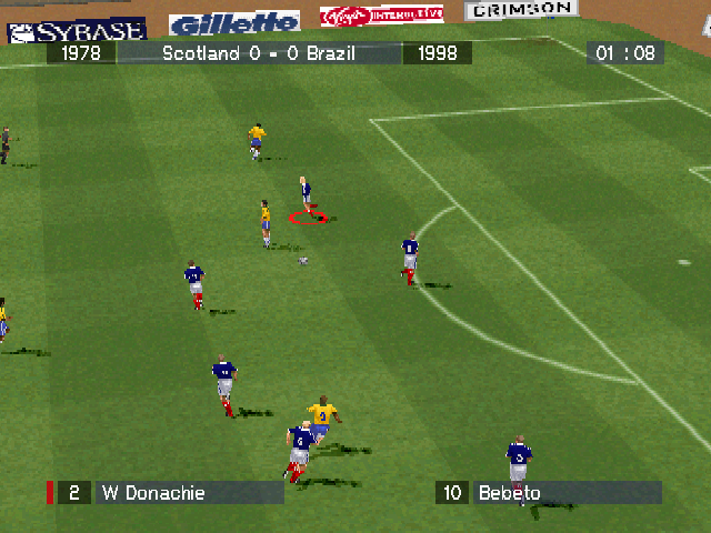 Viva Football screenshot 3 for Playstation