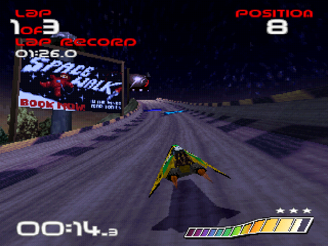 Wipeout screenshot 3 for Playstation