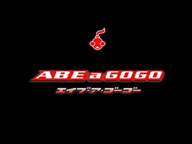 Abe a GoGo title screen for Playstation