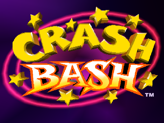 Crash Bash [Collector's Edition] title screen for Playstation