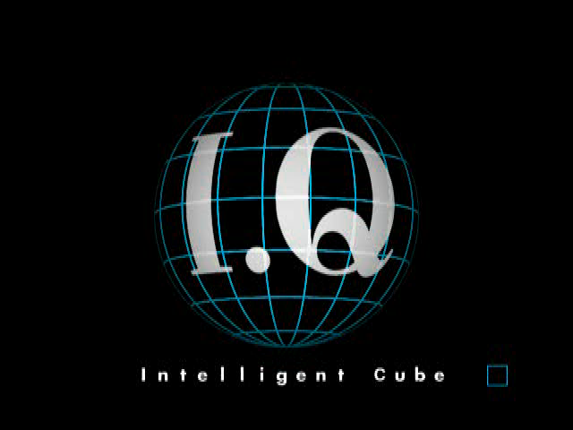 IQ: Intelligent Qube title screen for Playstation