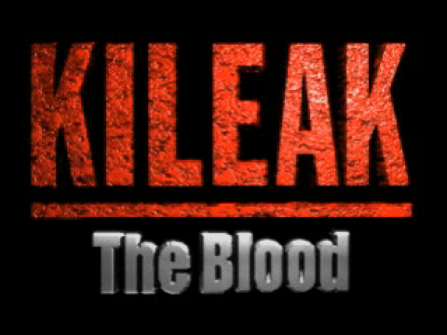 Kileak: The Blood title screen for Playstation