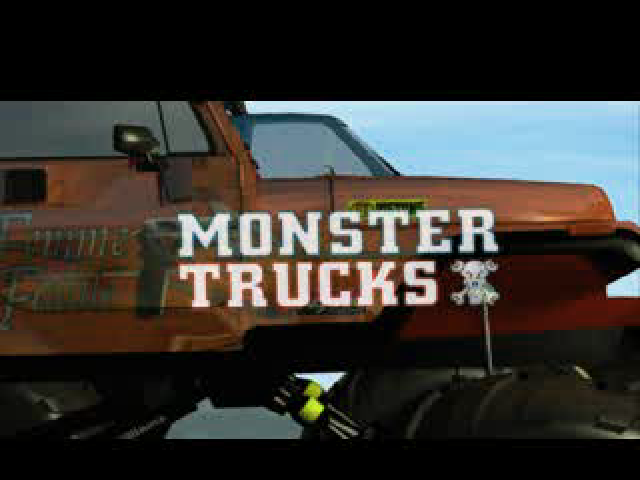 Monster Trucks title screen for Playstation