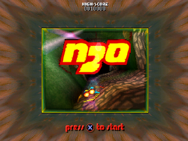 N2O title screen for Playstation