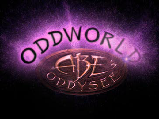 Oddworld Abe's Oddysee title screen for Playstation