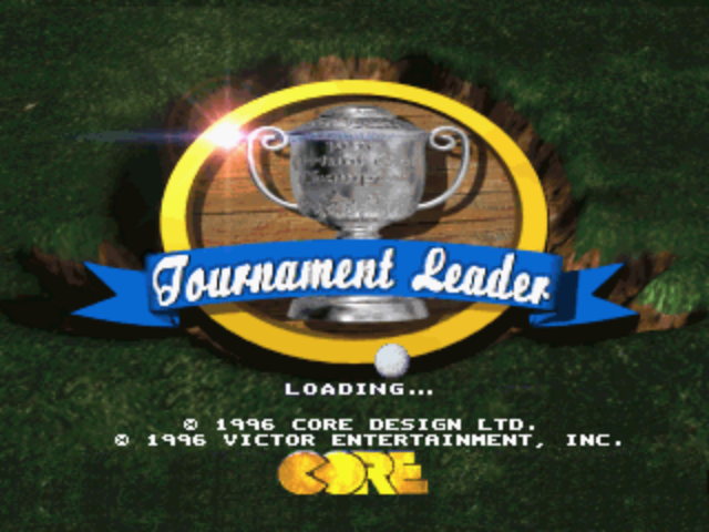 Tournament Leader title screen for Playstation