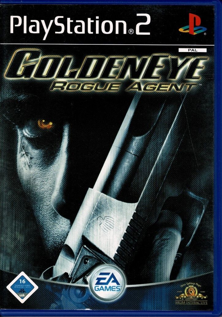 007 GoldenEye Rogue Agent box art for Playstation 2