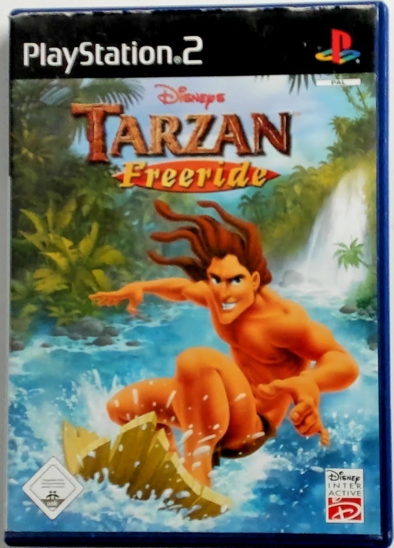 Disney Tarzan Freeride box art for Playstation 2