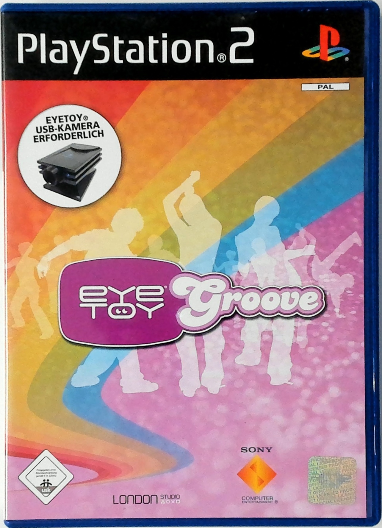 Eye Toy Groove box art for Playstation 2