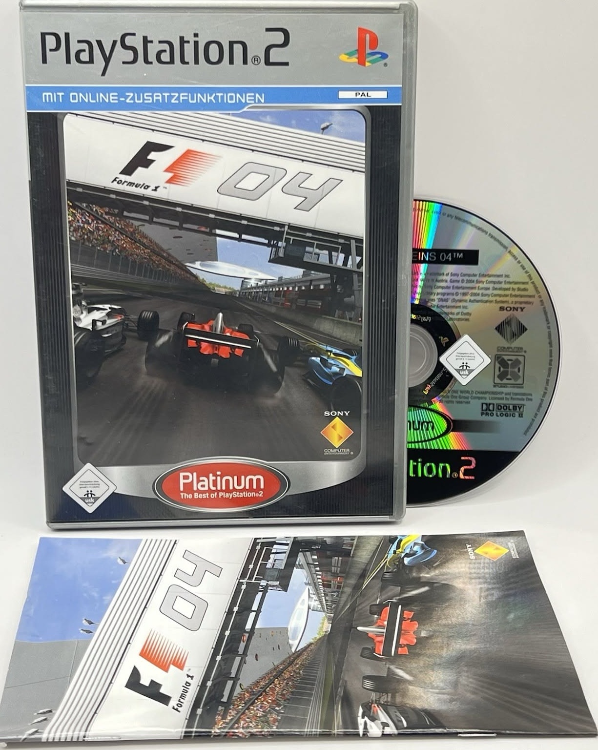 F1 04 box art for Playstation 2