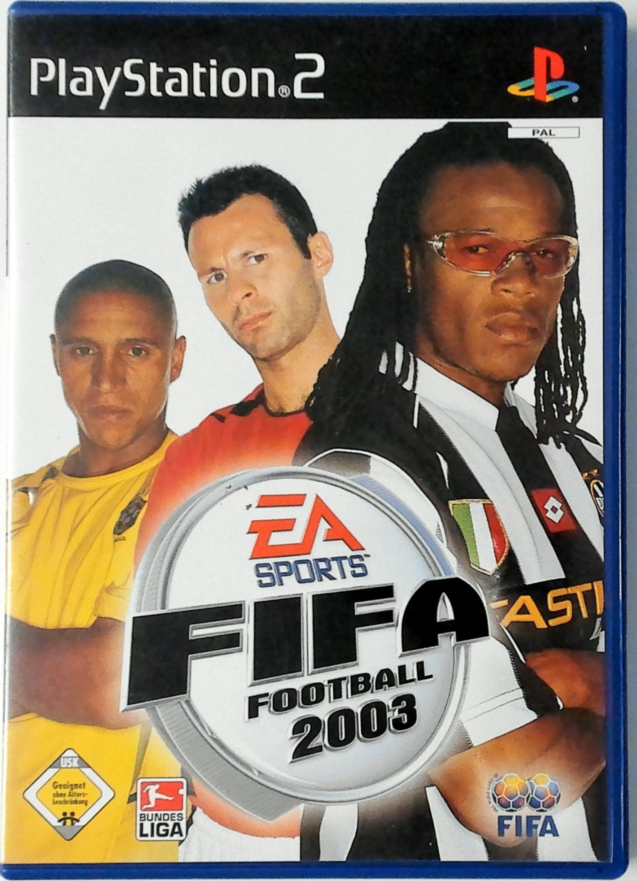 FIFA Football 2003 box art for Playstation 2