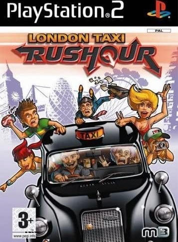 London Taxi: Rushour box art for Playstation 2