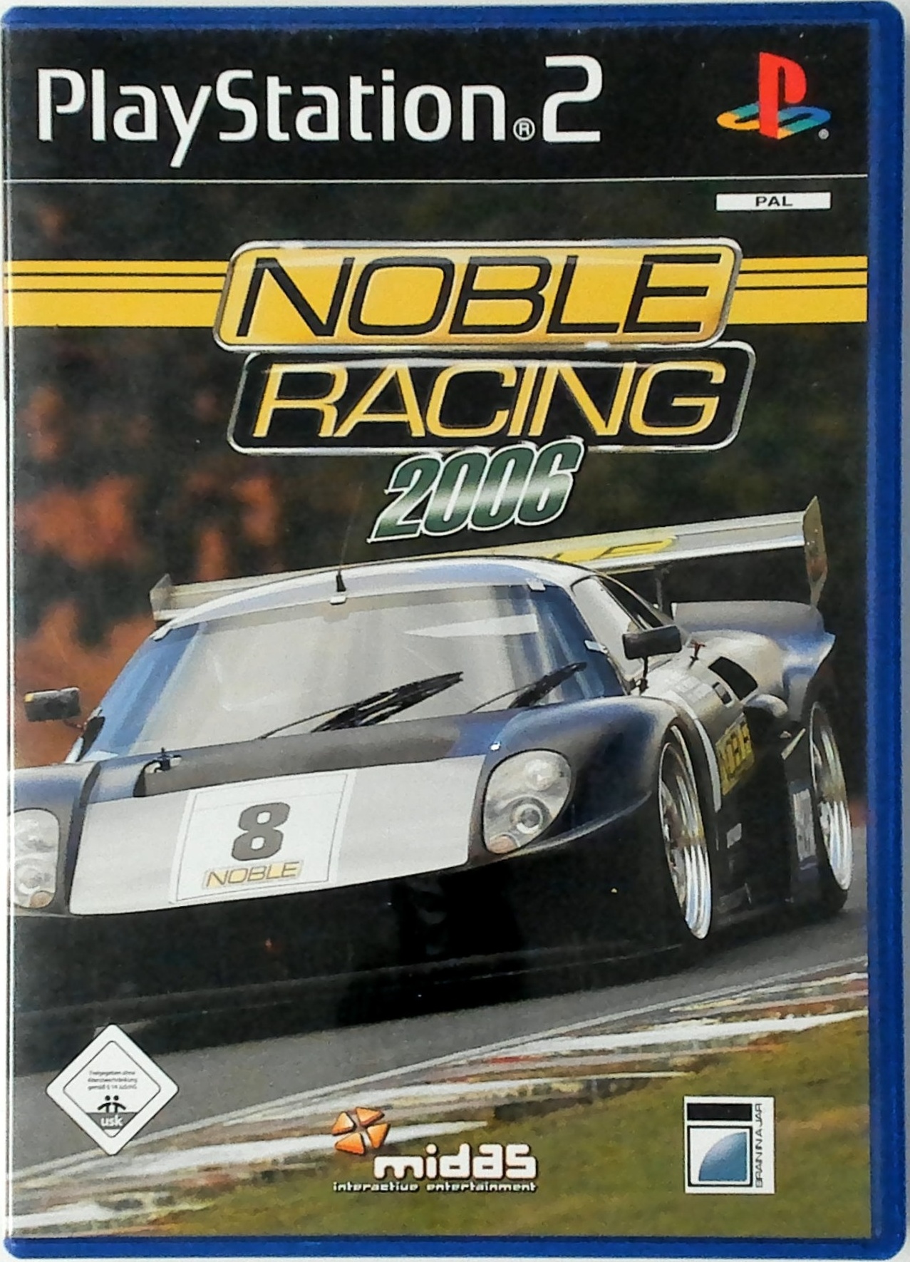 Noble Racing box art for Playstation 2