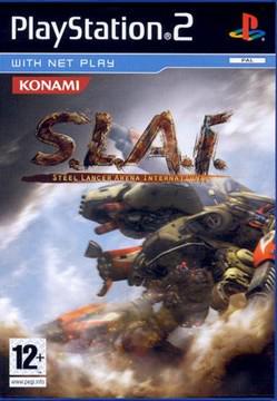 SLAI Steel Lancer Arena International box art for Playstation 2