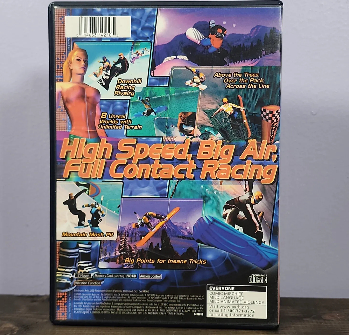 SSX box art for Playstation 2