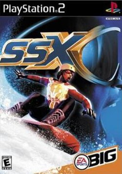 SSX box art for Playstation 2