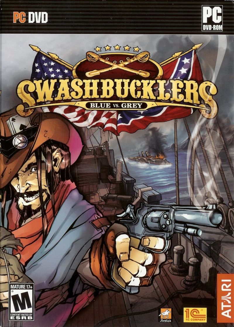 Swashbucklers box art for Playstation 2