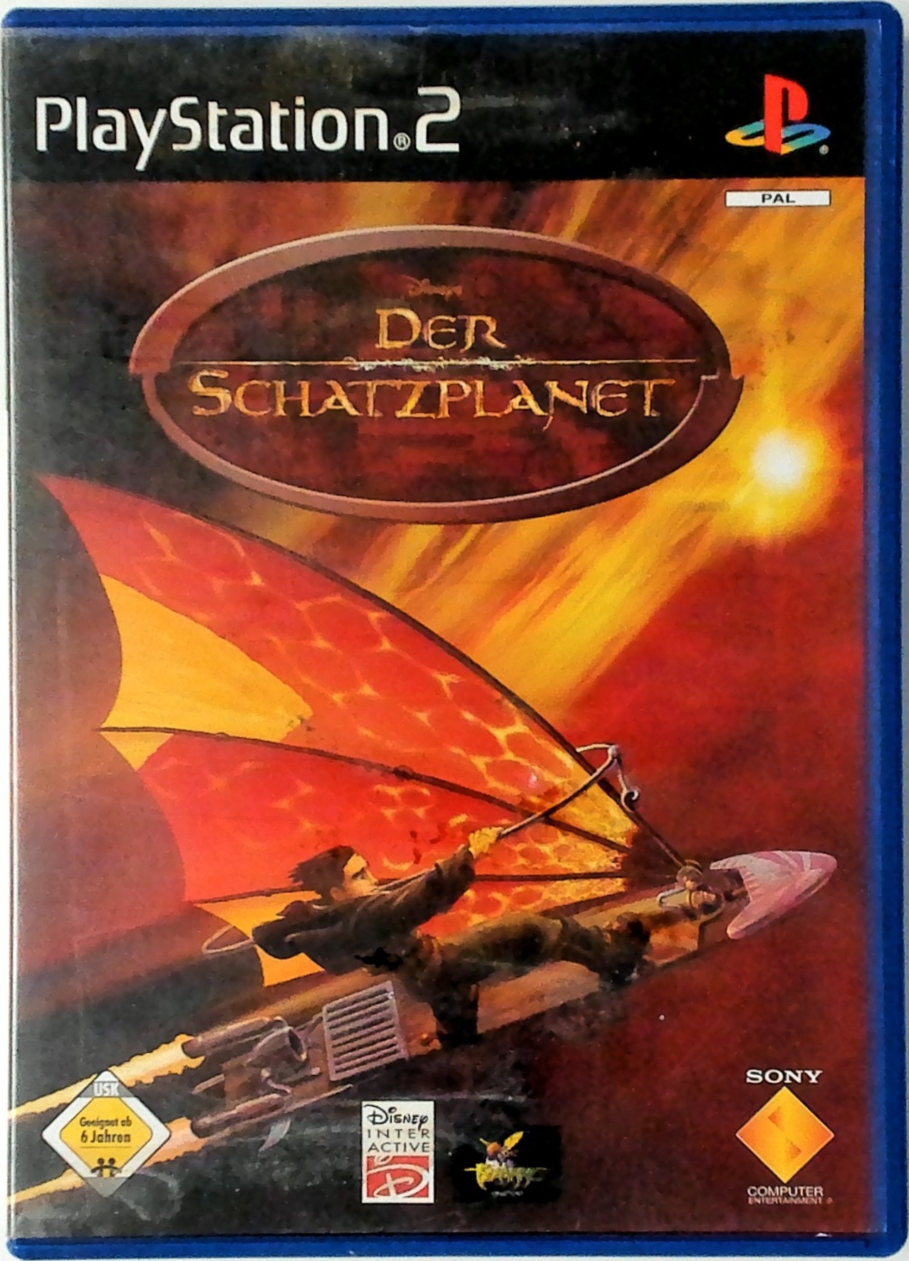 Treasure Planet box art for Playstation 2