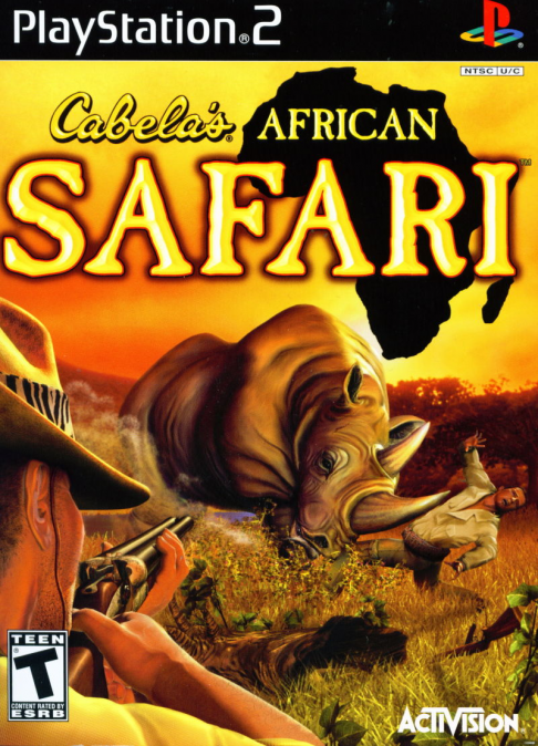 Cabela's African Safari box art for Playstation 2