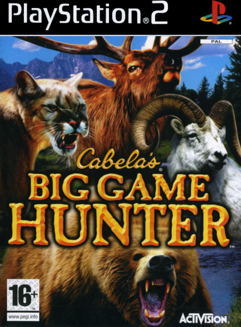 Cabela's Big Game Hunter 2008 box art for Playstation 2