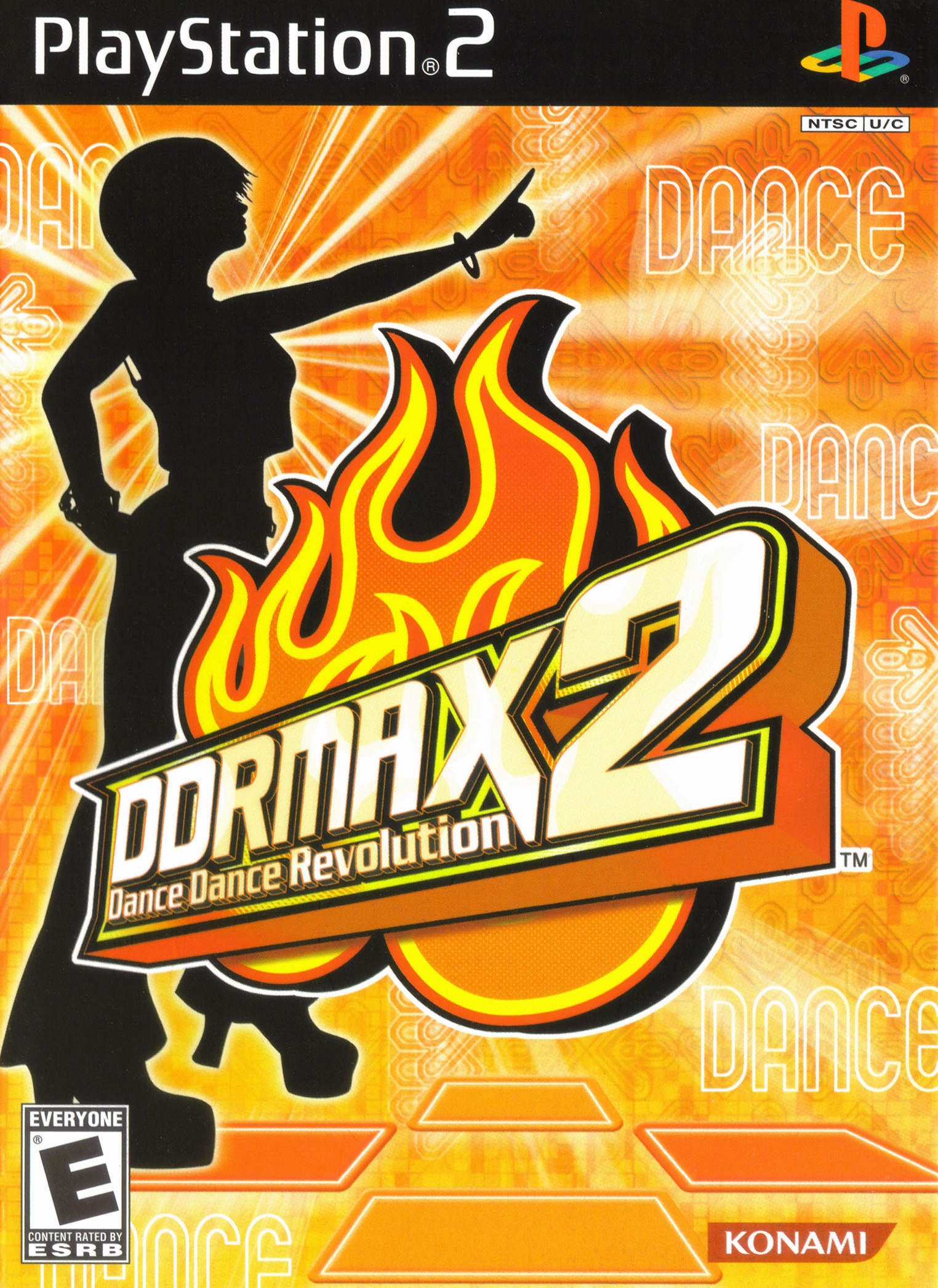 Dance Dance Revolution MAx 2 7th Mix box art for Playstation 2