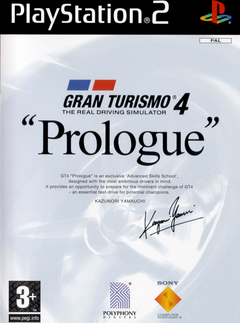 Gran Turismo 4 Prologue box art for Playstation 2