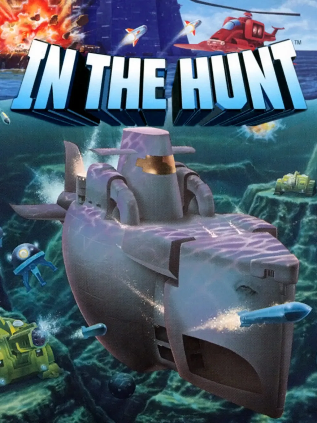 In The Hunt box art for Playstation 2