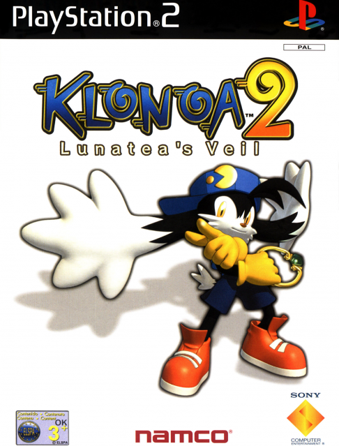 Klonoa 2: Lunatea's Veil [Promo] box art for Playstation 2