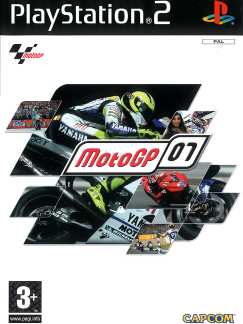 MotoGP 07 box art for Playstation 2