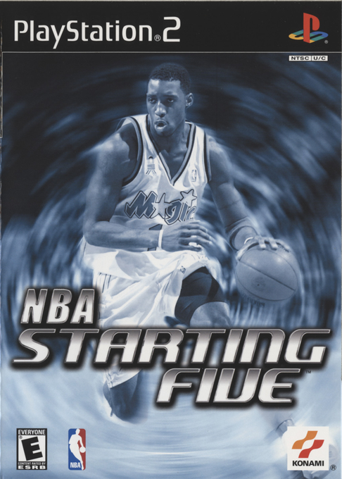NBA Starting Five box art for Playstation 2
