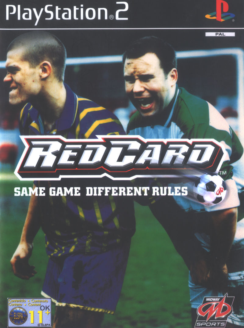 Red Card box art for Playstation 2