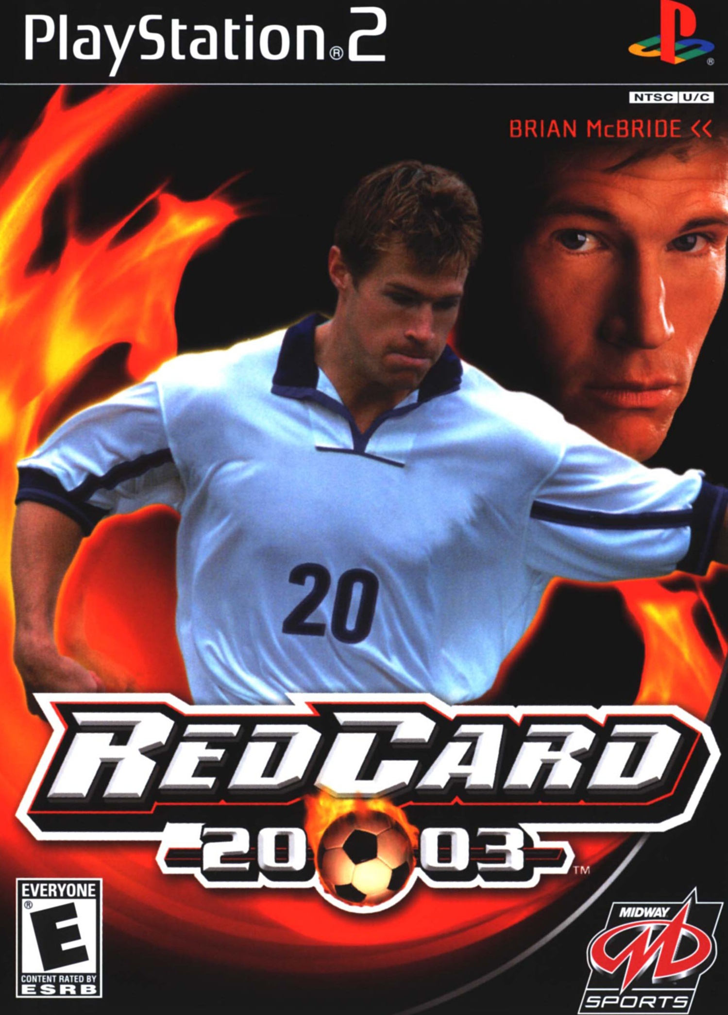Red Card 2003 box art for Playstation 2