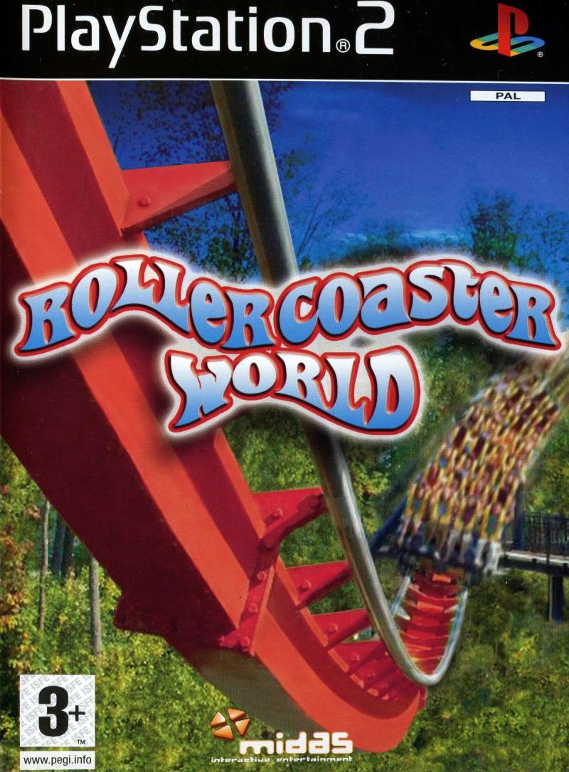 Roller Coaster World box art for Playstation 2