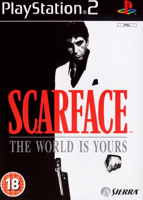 Scarface The World Is Yours box art for Playstation 2