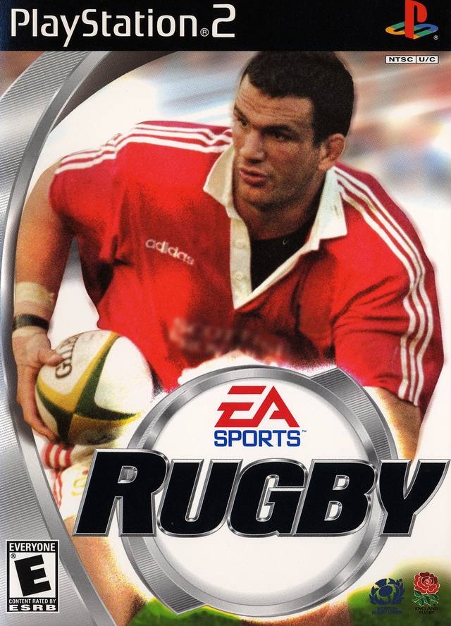 The Rugby box art for Playstation 2
