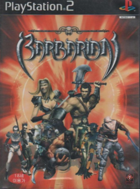 Warrior Blade: Rastan Vs. Barbarian box art for Playstation 2