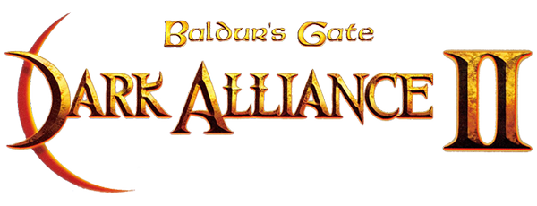 Baldur's Gate Dark Alliance 2 logo for Playstation 2