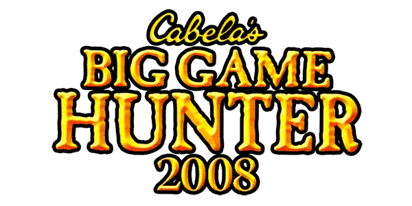 Cabela's Big Game Hunter 2008 logo for Playstation 2