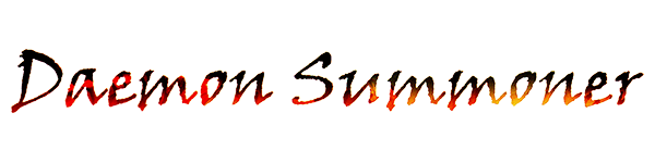 Daemon Summoner logo for Playstation 2