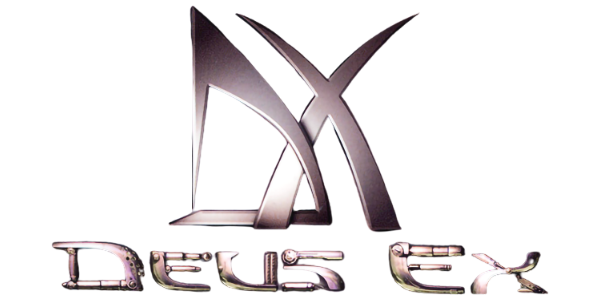 Deus Ex logo for Playstation 2